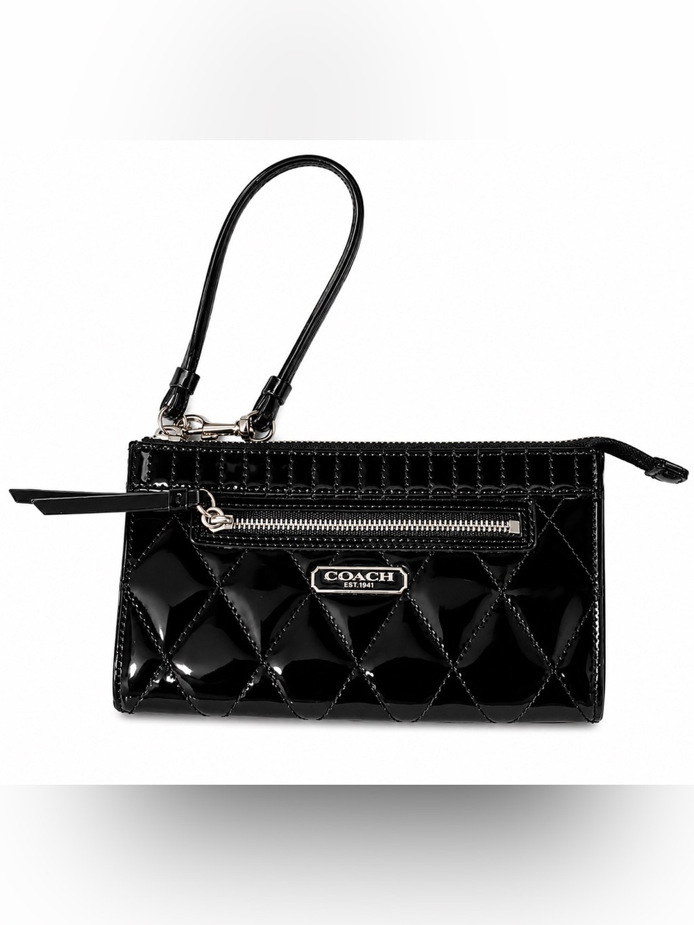 Quilted Coach Wristlet - Like New